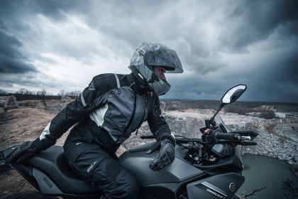 Geacă moto 4 sezoane Modeka Tarex II Neagră