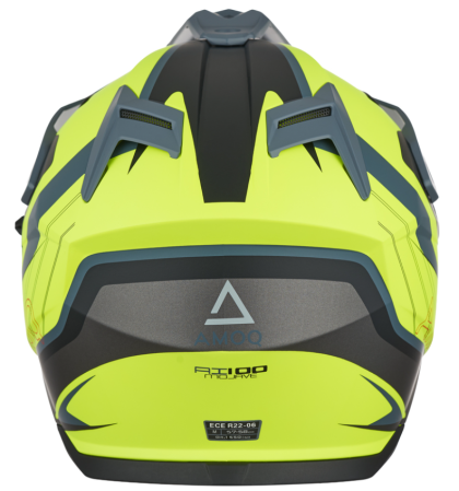 Каска AMOQ Helmet AI100 Mojave grey/yellow
