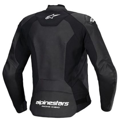 Γυναικείο δερμάτινο μπουφάν ALPINESTARS Faster v3 Μαύρο/Λευκό