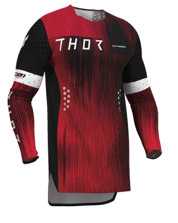 Мотокрос джърси THOR SPORTMODE VANISH BK/RD