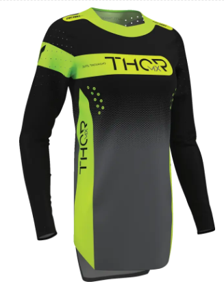 Дамско мотокрос джърси THOR SPORTMODE MERGE CH/BK