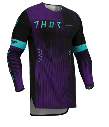 Мотокрос джърси THOR SPORTMODE VANISH BK/PU