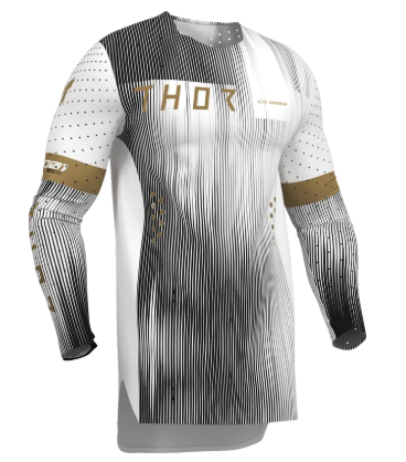 Мотокрос джърси THOR SPORTMODE VANISH WH/BK