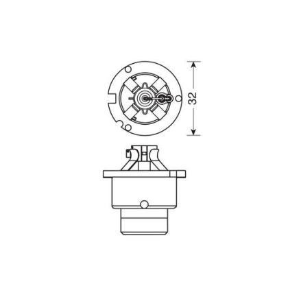 Λαμπτήρας Xenon - D2S - 4300°K