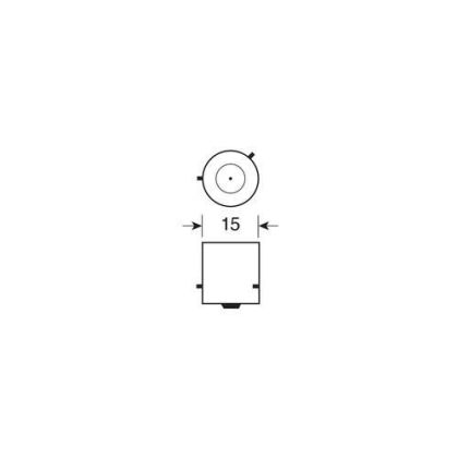 Bec Mega-Led Hi-Power 9 - 10-30V - (PY21W) - BAU15s PORTOCALIU