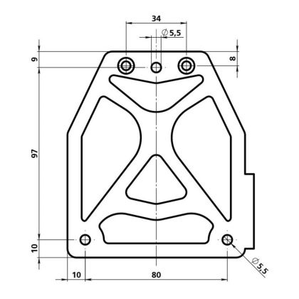 Naxox, side stand for number