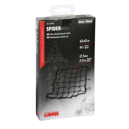 Luggage net Spider 42x42cm black