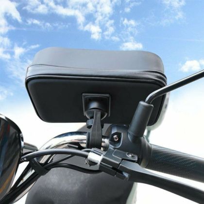 Husa universala pentru telefon impermeabila 16 cm pentru motocicleta