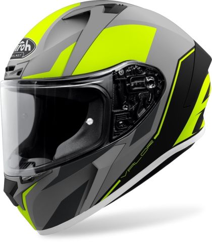 AIROH VALOR WINGS YELLOW MATT HELMET