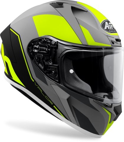 AIROH VALOR WINGS YELLOW MATT HELMET