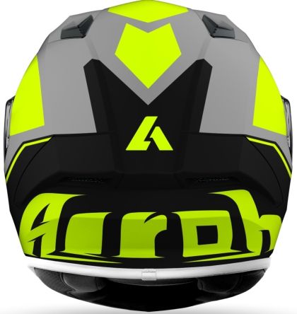 AIROH VALOR WINGS YELLOW MATT HELMET