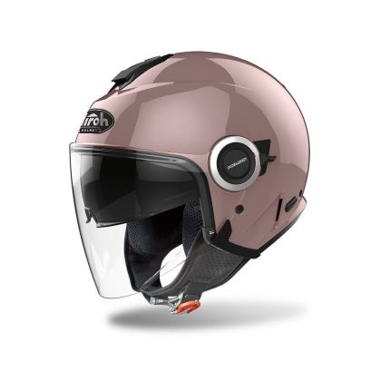 AIROH HELIOS METALLIC ROSE scooter helmet