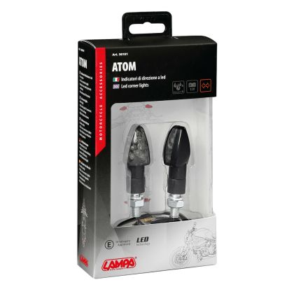 LED blinkers ATOM BLACK – 90101