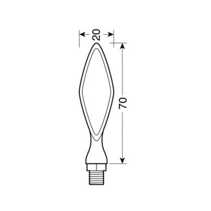 LED indicators STORM BLACK- 90096