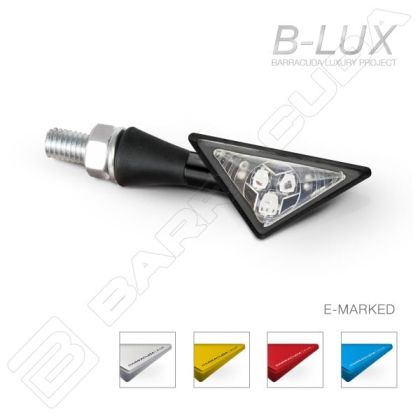 LED motorcycle indicators BARRACUDA Z-LED B-LUX SILVER