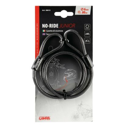 Protective cable No-Ride Junior - Ø 6 mm - 80 cm