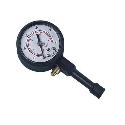 Tire pressure gauge - metal 74010