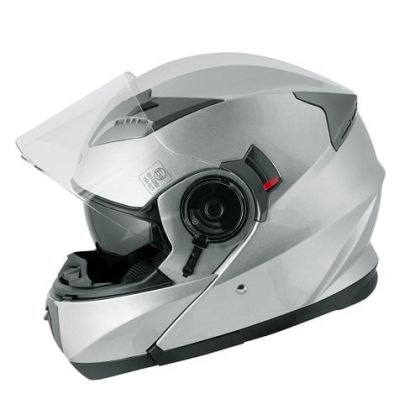 Opening helmet A-PRO LANCER SILVER