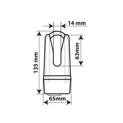 Disc lock - Claw XS