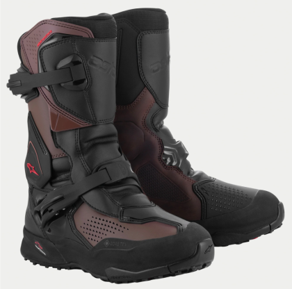 Cizme de aventură ALPINESTARS XT-8 GORE-TEX NEGRU/MARO