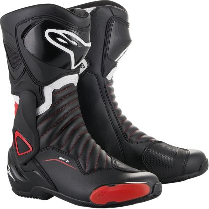 Cizme ALPINESTARS SMX-6 V2 NEGRU/ROSU