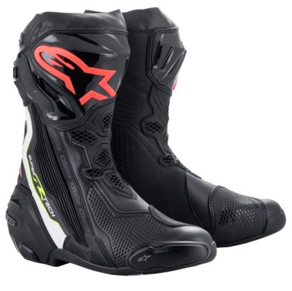 Cizme ALPINESTARS SUPERTECH R NEGRU/ROSU/GALBEN 2023