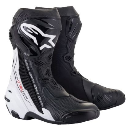 Boots ALPINESTARS SUPERTECH R BLACK/WHITE 2023