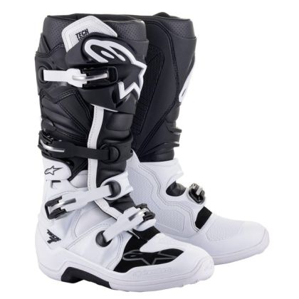 Μποτάκια ALPINESTARS TECH 7 ΛΕΥΚΟ/ΜΑΥΡΟ