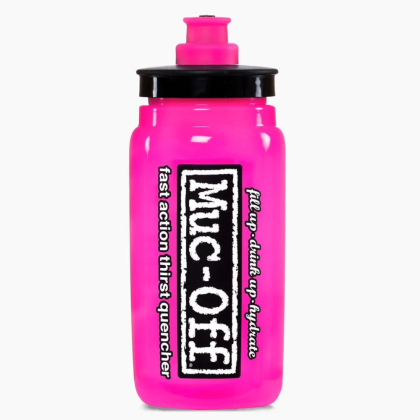 Μπουκάλι νερού Muc-Off x Elite Fly - Pink 550 ml