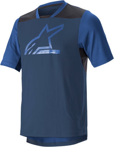 Cycling shirt ALPINESTARS Drop 6.0 V2 BLUE