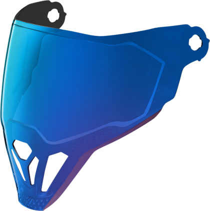 ForceShield visor for ICON AIRFLITE helmet Blue-mirror