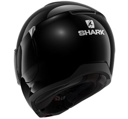 City helmet SHARK EVOJET BLACK GLOSS