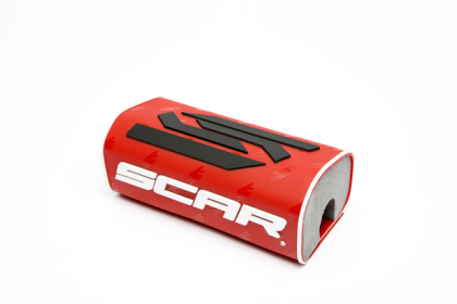 Гъба за кормило SCAR BAR PAD O2 RED