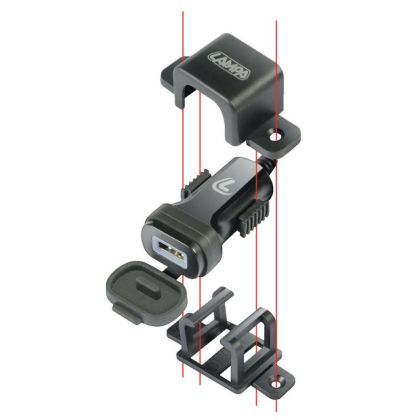 Φορτιστής USB - 12/24V Usb Fix Omega