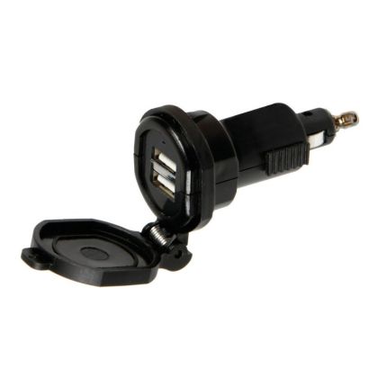 Din-Tech, 2 USB порта Din - Бързо зареждане - 2700 mA - 12/32V