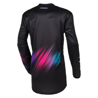 O'NEAL ELEMENT VOLTAGE BLACK/MULTI women's motocross blouse