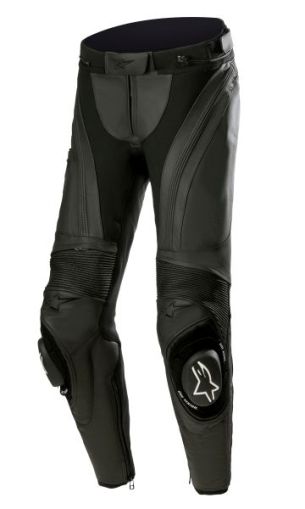 Дамски кожен панталон ALPINESTARS Stella Missile V3 BLACK/BLACK