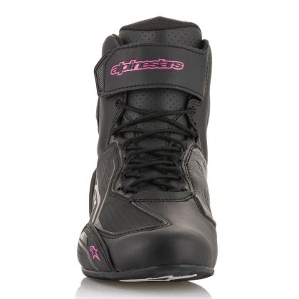 Ghete moto dama ALPINESTARS STELLA FASTER-3 BLACK/FUCHSIA