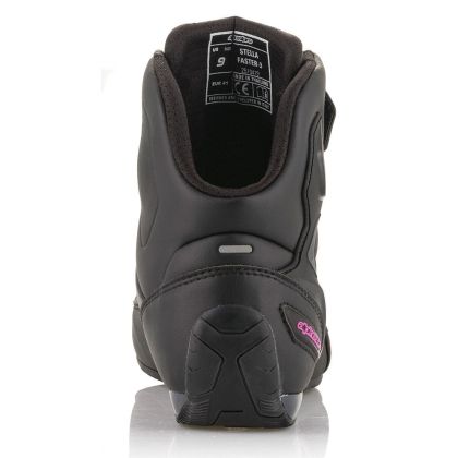 Ghete moto dama ALPINESTARS STELLA FASTER-3 BLACK/FUCHSIA