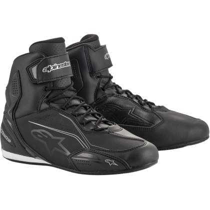 Women's motorcycle boots ALPINESTARS STELLA FASTER-3 BLACK/SILVER