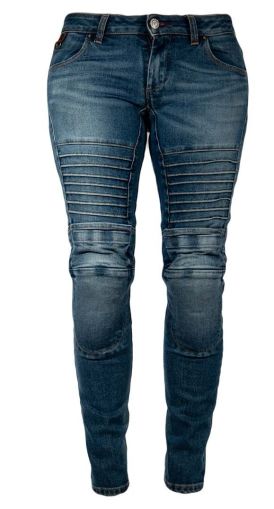 Women's moto jeans RACERED KEVLAR TUONO BLUE