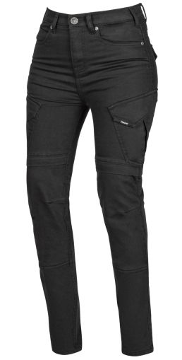 Women's moto jeans SECA SQUADRON LADY BLACK