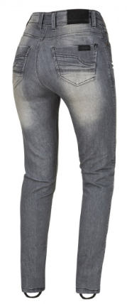 Women's moto jeans SECA TRINITY COR GRAY