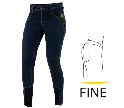 Γυναικεία Moto Jeans TRILOBITE 2063 FINE FIT ALLSHAPE ΜΠΛΕ