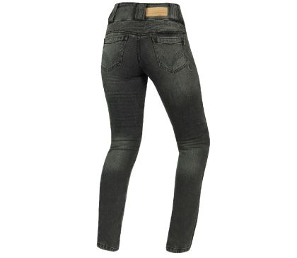 Blugi moto dama Trilobite 2264 Jeggins gri Bella