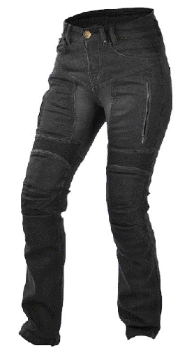 Women's motorcycle jeans TRILOBITE 661 PARADO REGULAR FIT BLACK