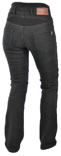 Women's motorcycle jeans TRILOBITE 661 PARADO REGULAR FIT BLACK