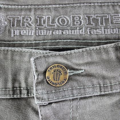 Women's motorcycle jeans TRILOBITE 661 PARADO REGULAR FIT GRAY