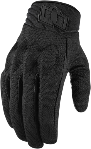 Women's motorcycle gloves ICON ANTHEM 2 - BLACK