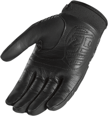 Women's motorcycle gloves ICON TWENTY-NINER - BLACK